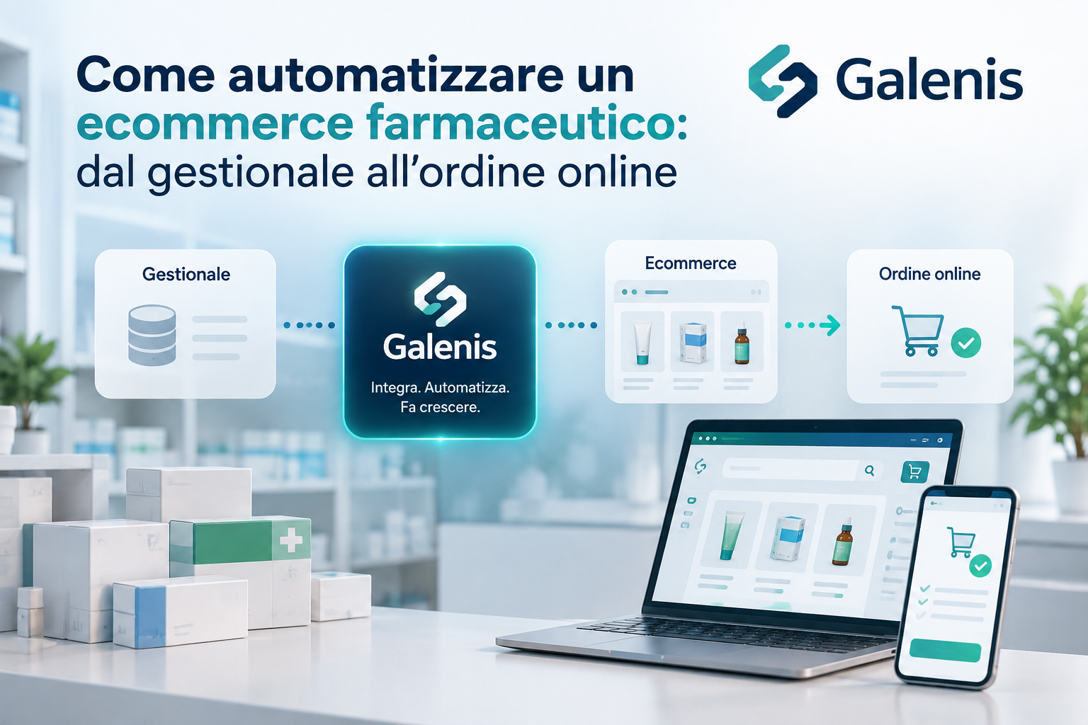 Dal gestionale della farmacia all'ecommerce