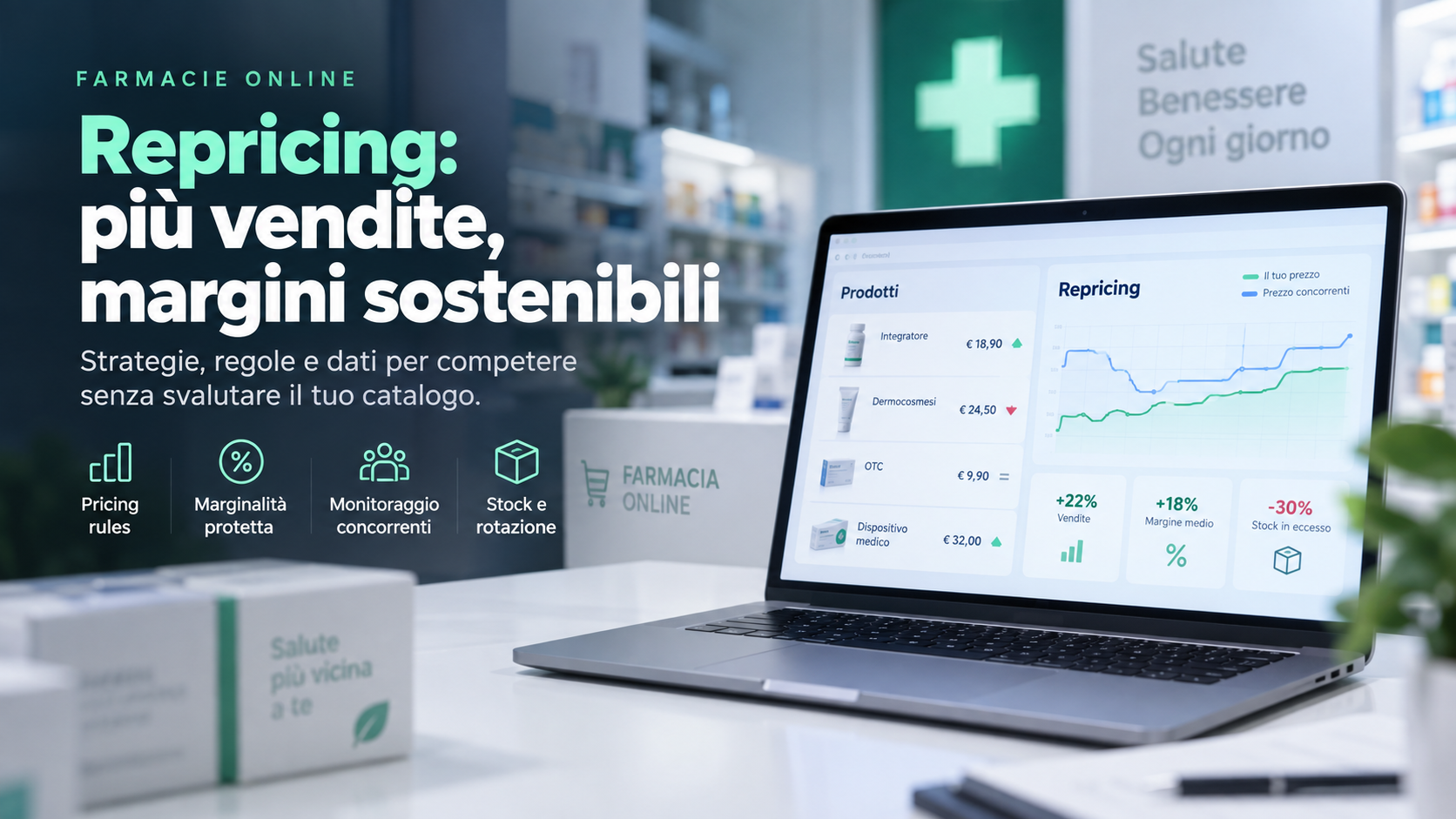 Repricing imposta regole prezzo sostenibili