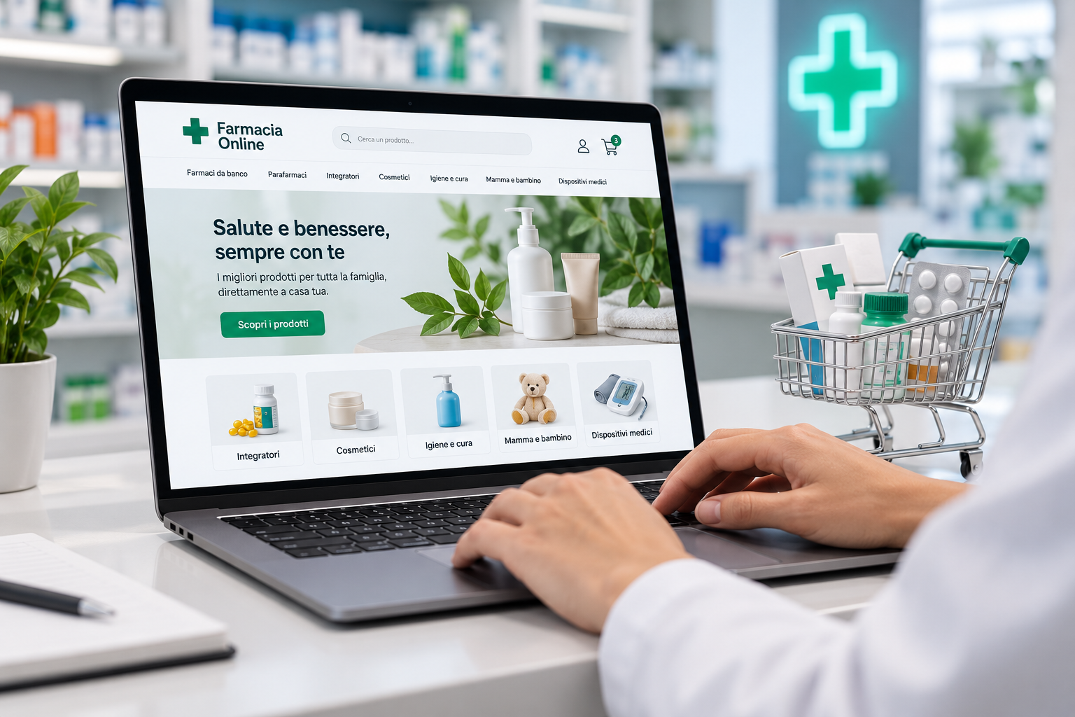 Farmacia online salute a portata di click