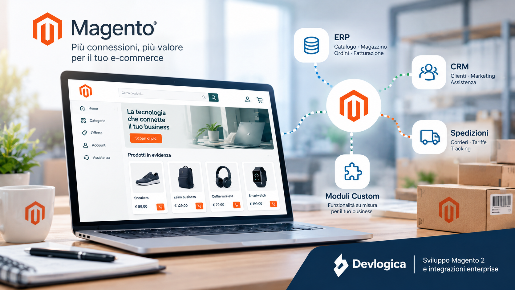 Integrazione magento